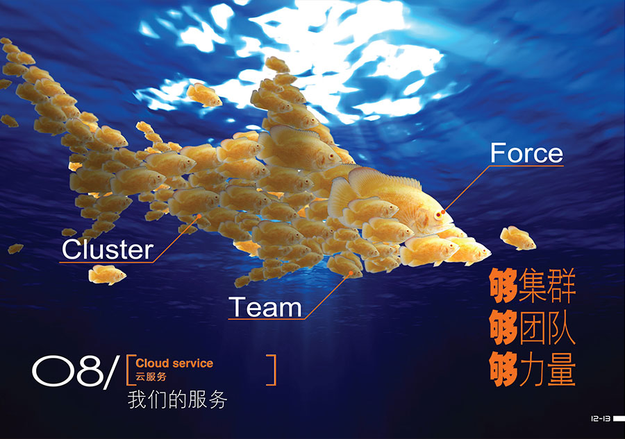 黑眼睛廣告有限公司受邀為深圳市華富洋供應鏈有限公司設計企業宣傳畫冊