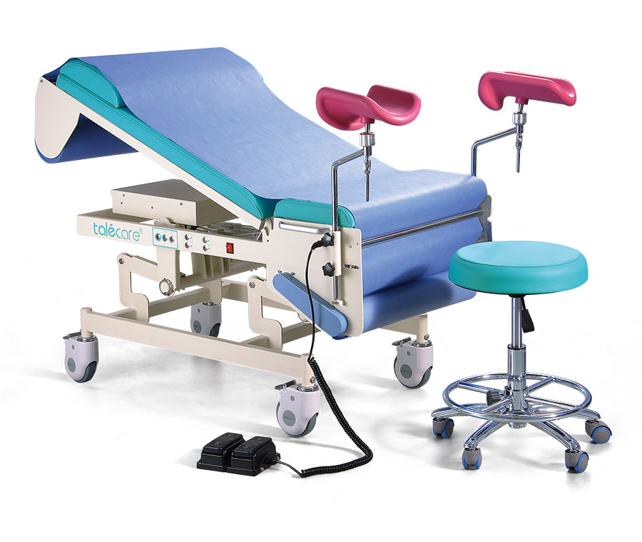 黑眼睛廣告為泰樂康拍攝的婦科床